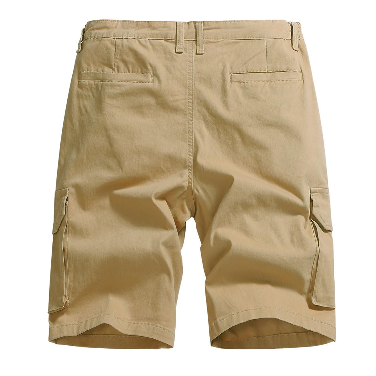 Ougelebo Cargo Shorts Baumwolle Kurze Hosen Herren