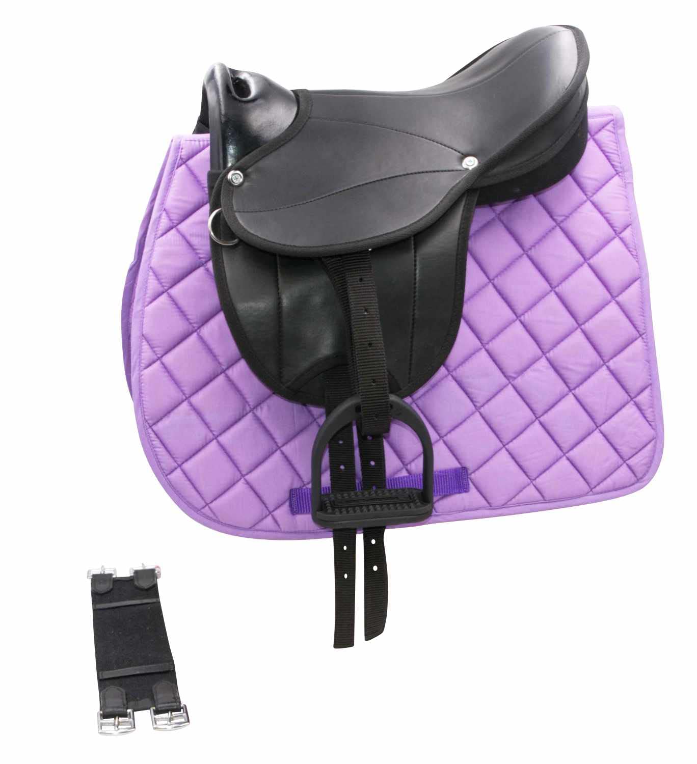 AMKA Pony-Shettysattel Set Kirana komplettes Set auch für Holzpferde