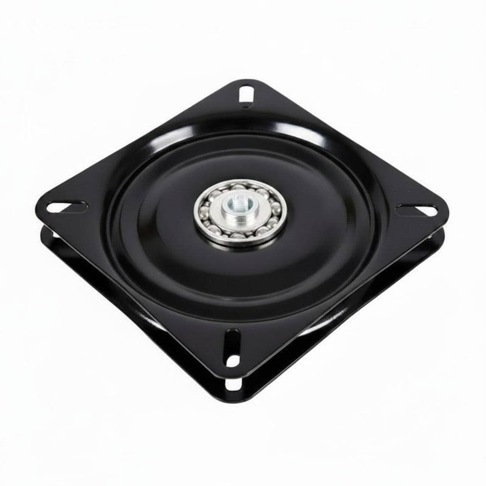 Effortless Rotation 360 Degree Swivel Base Sturdy Metal Ball Bearing Turntable Long-Lasting Steel Heavy Duty Rotating Plate Easy Installation, 245MM-image-5