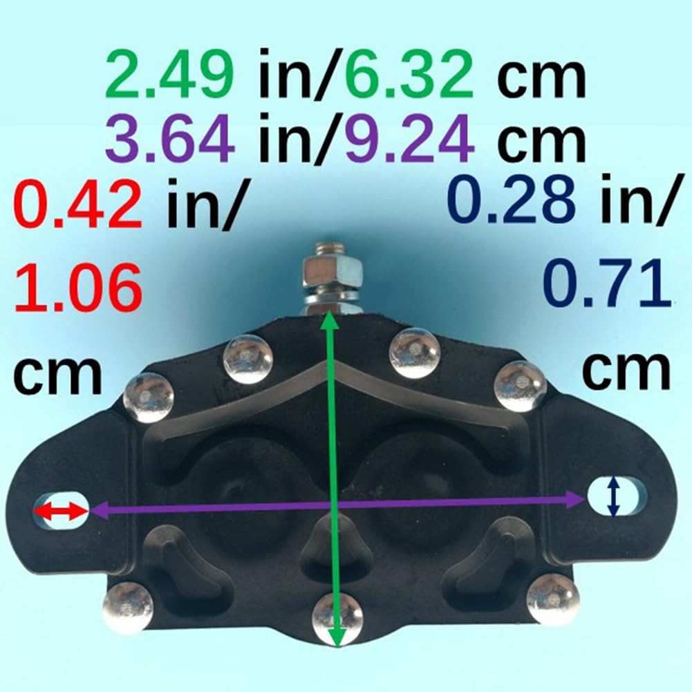 Starter Solenoid Relay for 214-1211A11 214-1211A1106 214-1211A51 214-1211A61 214-1231A11 214-1211-A11 214-1211A11-06 214-1211-A51 214-1211-A61 214-1231-A11 24450 24450BX 118246 12V RV Z351