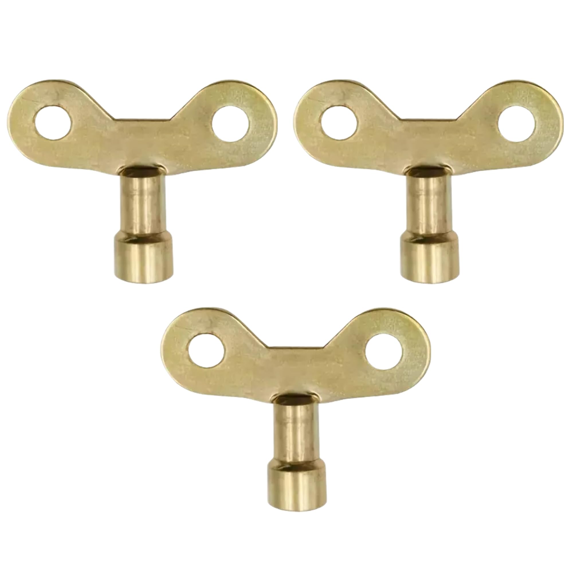 Aurum And Adorn Black, Silver Radiator Key For Bleeding Uk Radiators,Valve Heater Bleed Keys Plumbing Tool - Pack Of 3