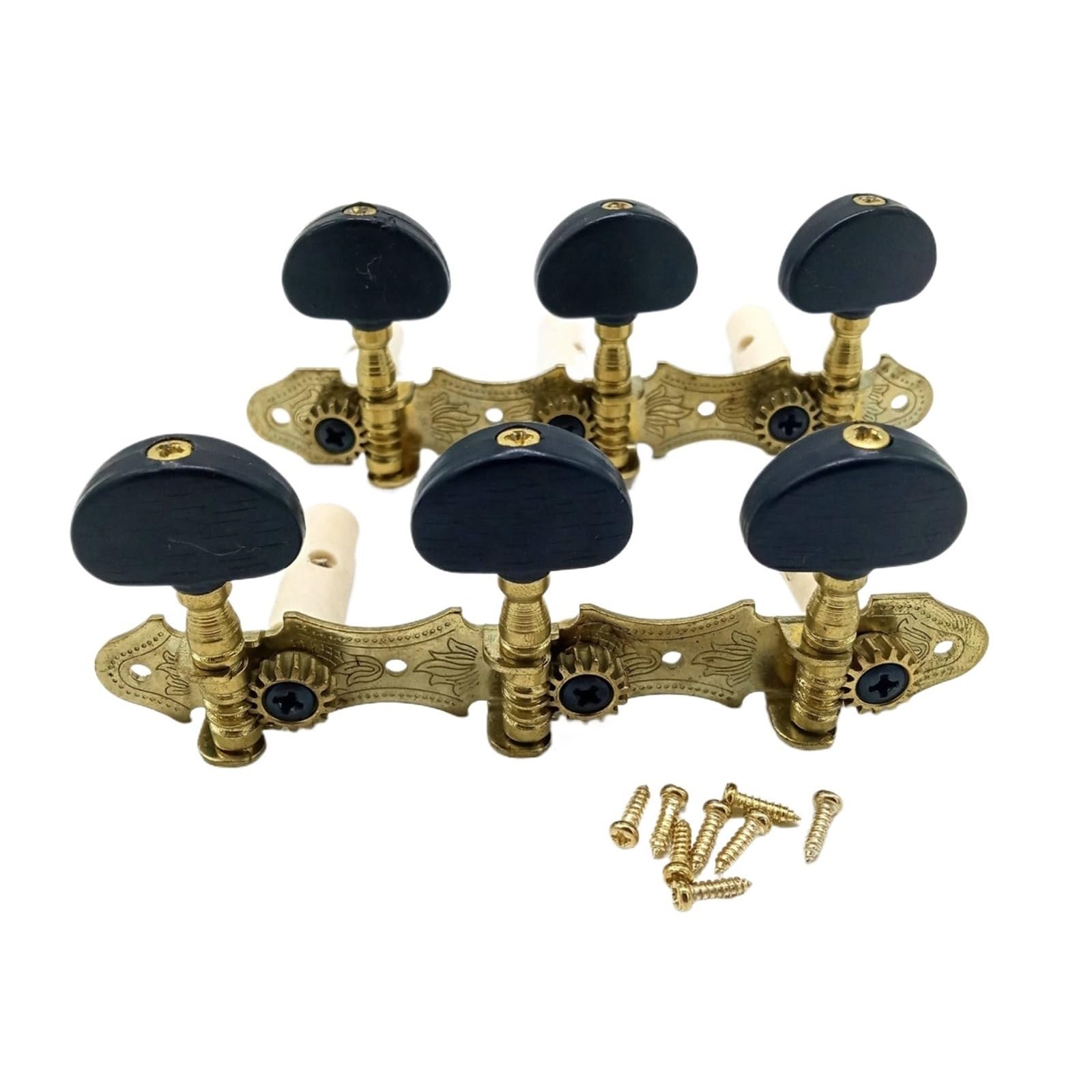 Clavijas de afinación de cuerdas de guitarra clásica izquierda y derecha, cabezales de máquina, afinadores, llaves, accesorios profesionales 3L3R