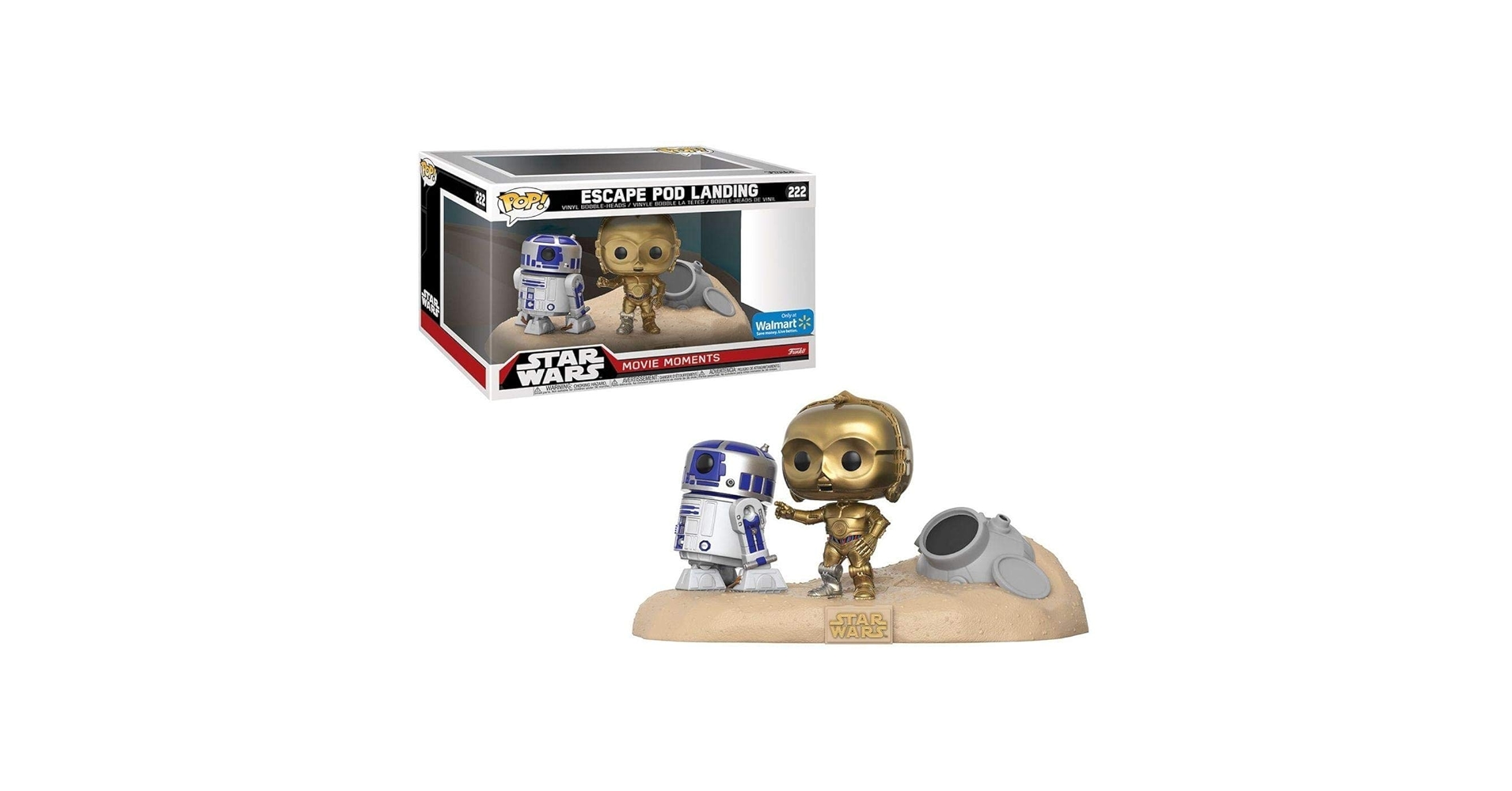 Amazon.com: Funko Star Wars Pop #222 Movie Moments Escape