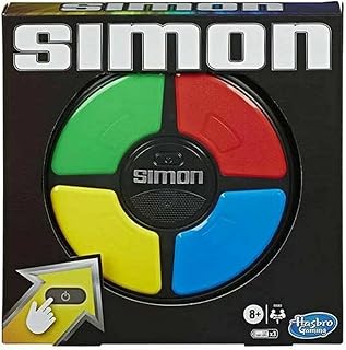 Comprar Hasbro Gaming Simon, Juguete Electrónico de Memoria, Habilidad y Estrategia, Juegos para Niños y Niñas de 8 Años, Multijugador, Luces y Sonidos