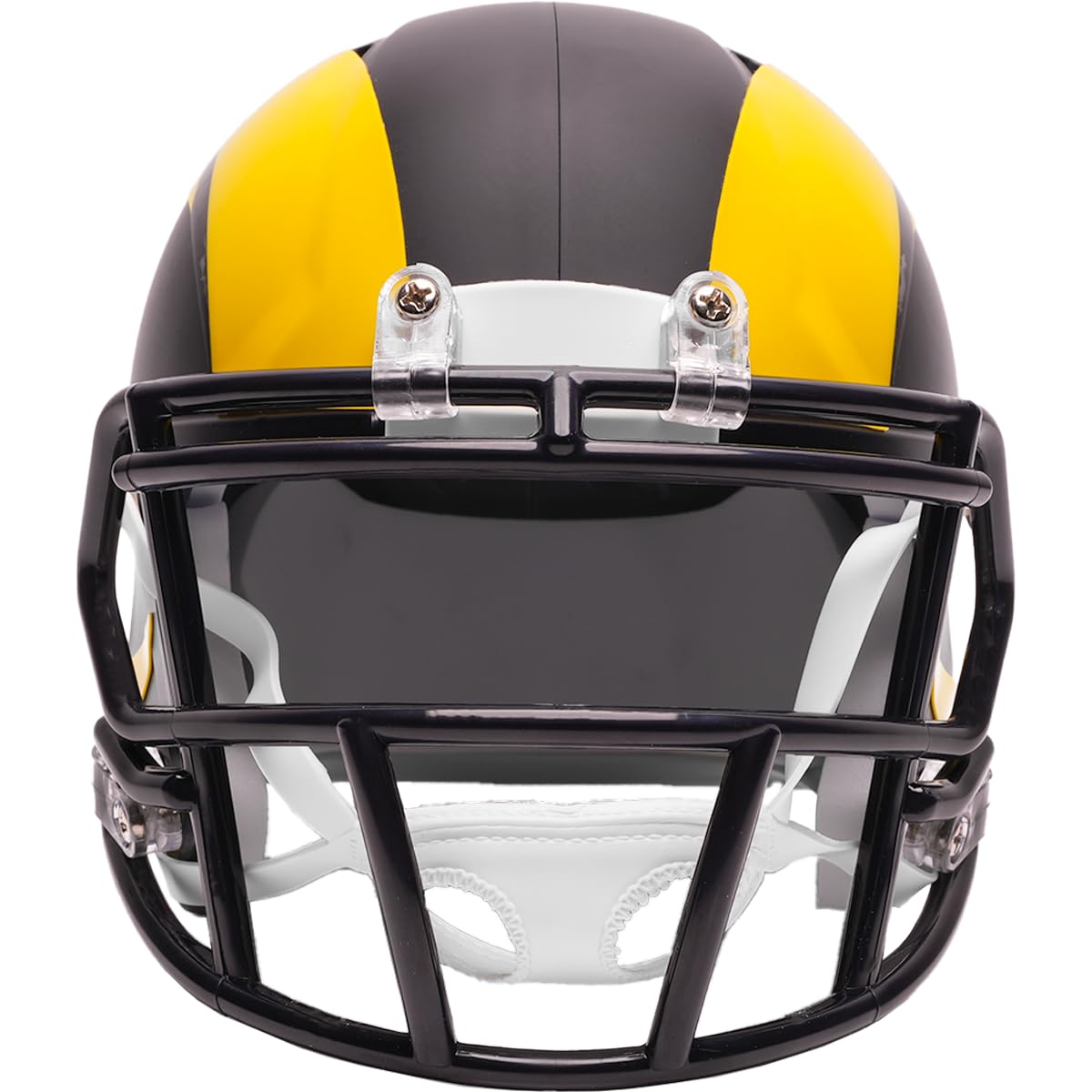 black football rams helmets Amazon.com: Los Angeles Rams Black 2025 Rivalries Revolution Speed Mini Football  Helmet
