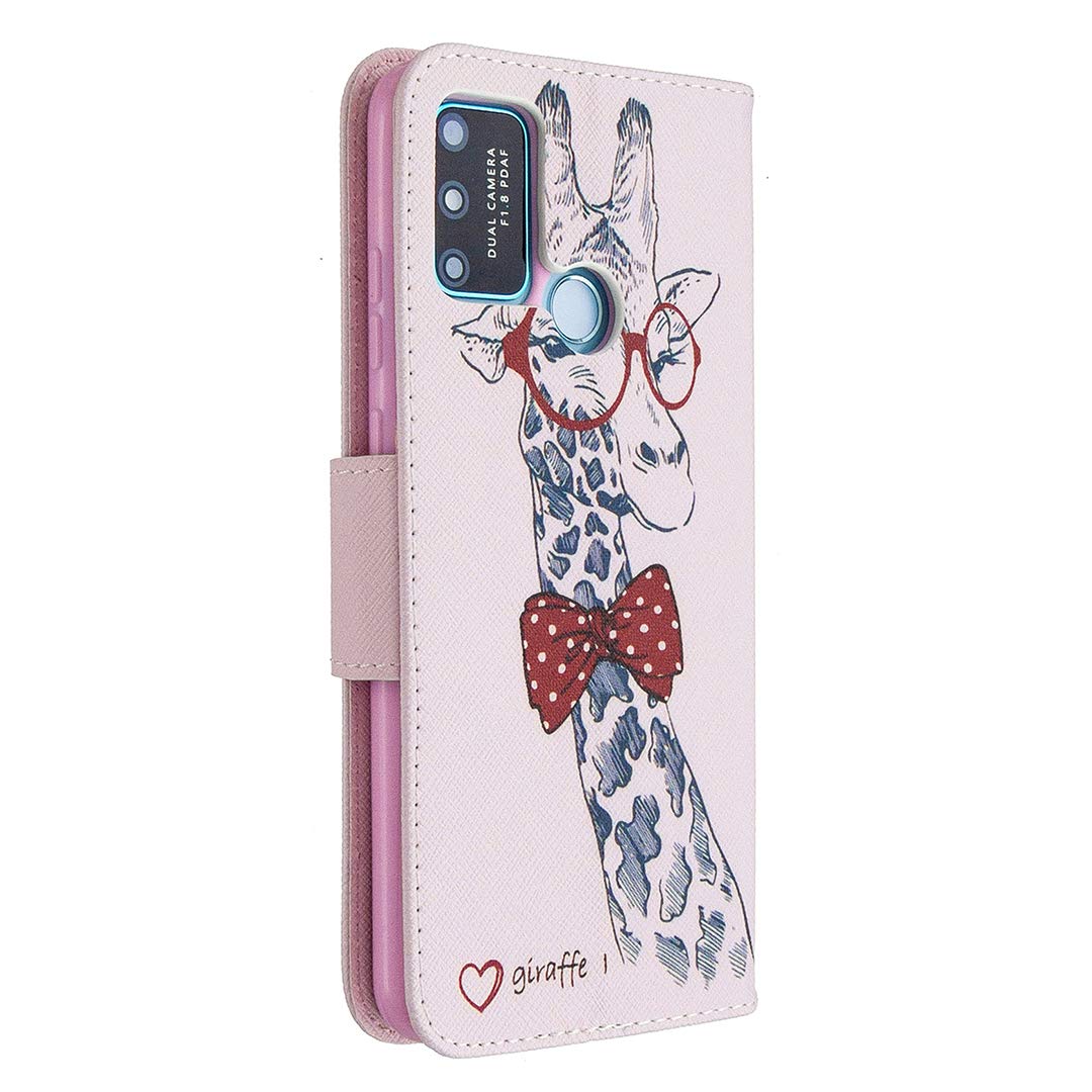 Custodia Portafoglio In Pelle Per Huawei Honor 9A - Flip Con Slot Carte E Supporto - 2