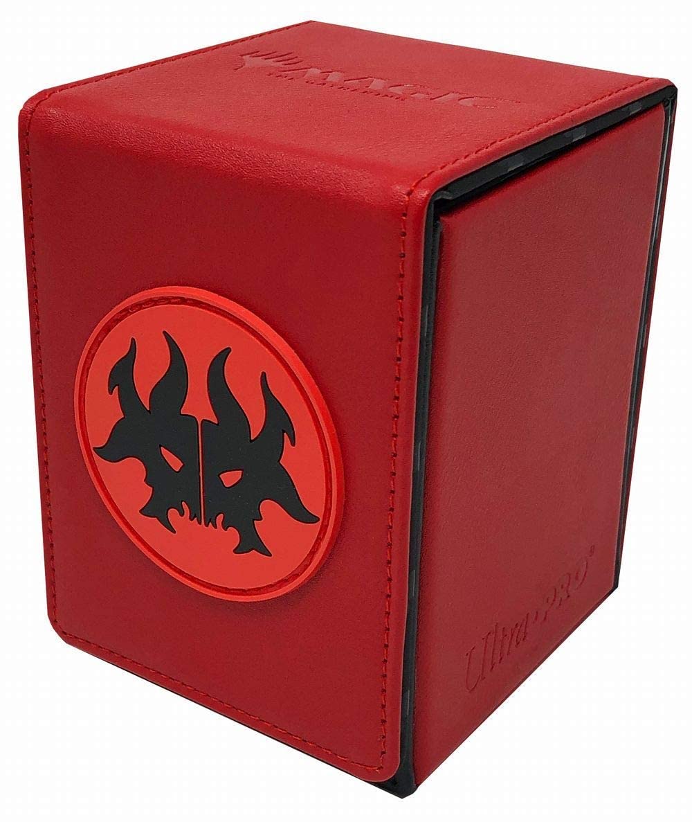 Ultra Pro 100ct Alcove Flip Deck Box MTG Guilds of Ravnica Rakdos