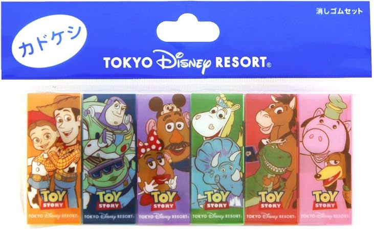 Amazon Co Jp トイ ストーリー 消しゴム カドケシ 6個セット ディズニーリゾート限定 文房具 オフィス用品 Amazon Co Jp トイ ストーリー 消しゴム カドケシ 6個セット ディズニーリゾート限定 文房具 オフィス用品