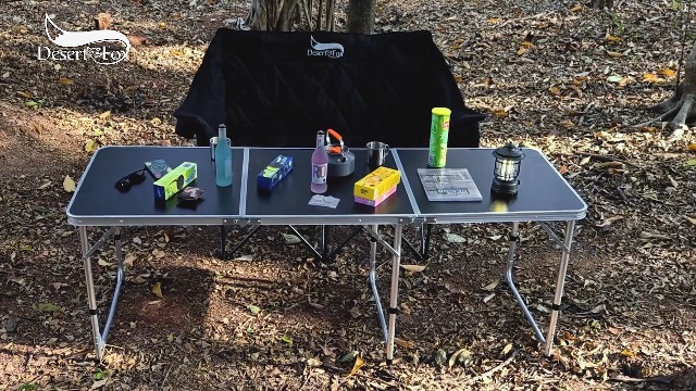 Desert FOXIGT対応システムキャンプテーブルブラック装備多数新品