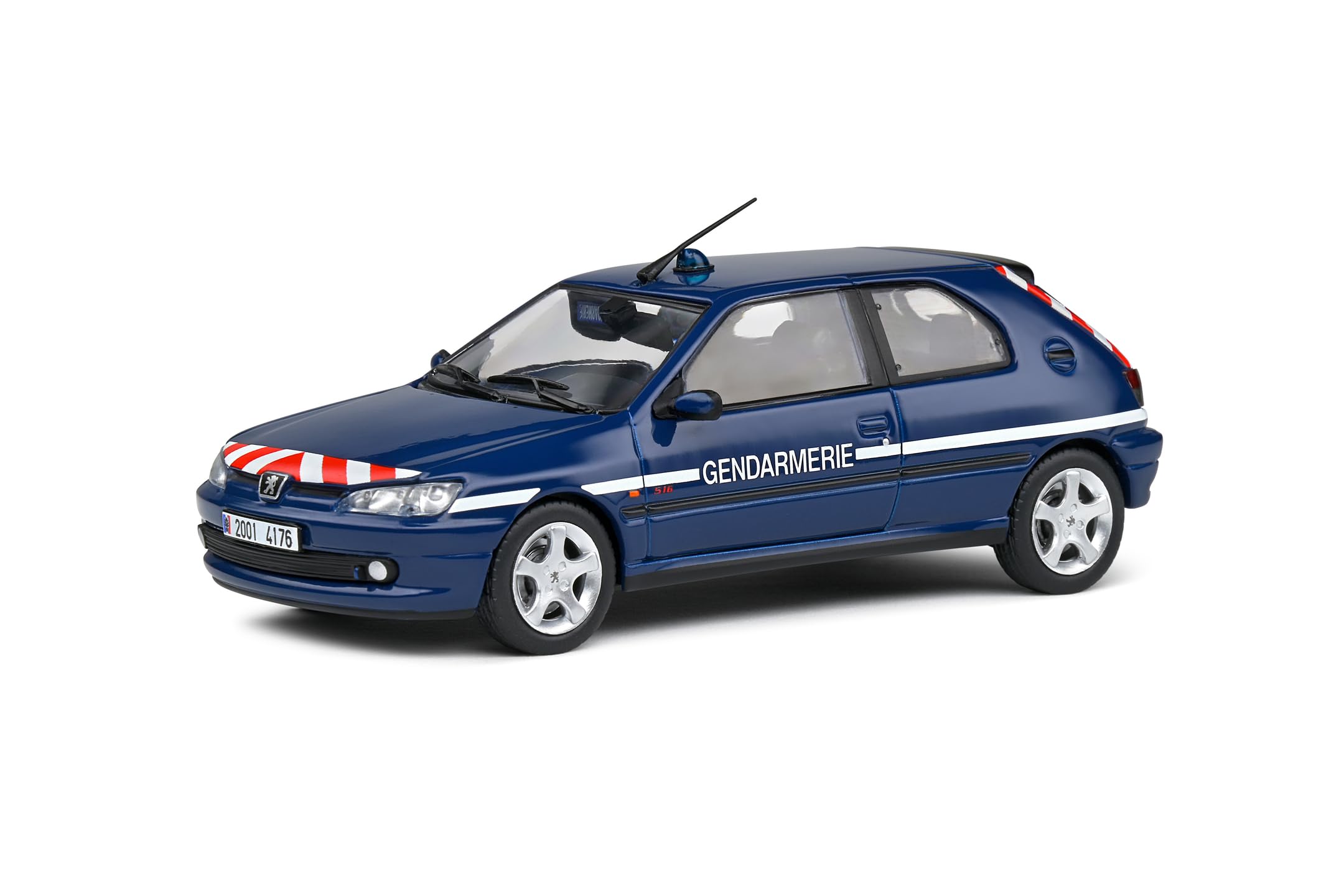 Solido Model Car 1:43 Peugeot 306 S16 Gendarm