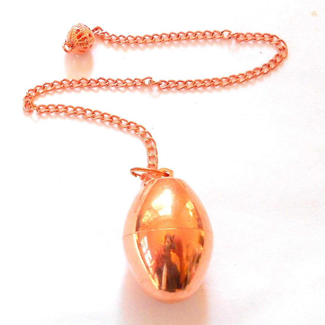 earthegy Copper Ovoid Chamber Pendulum
