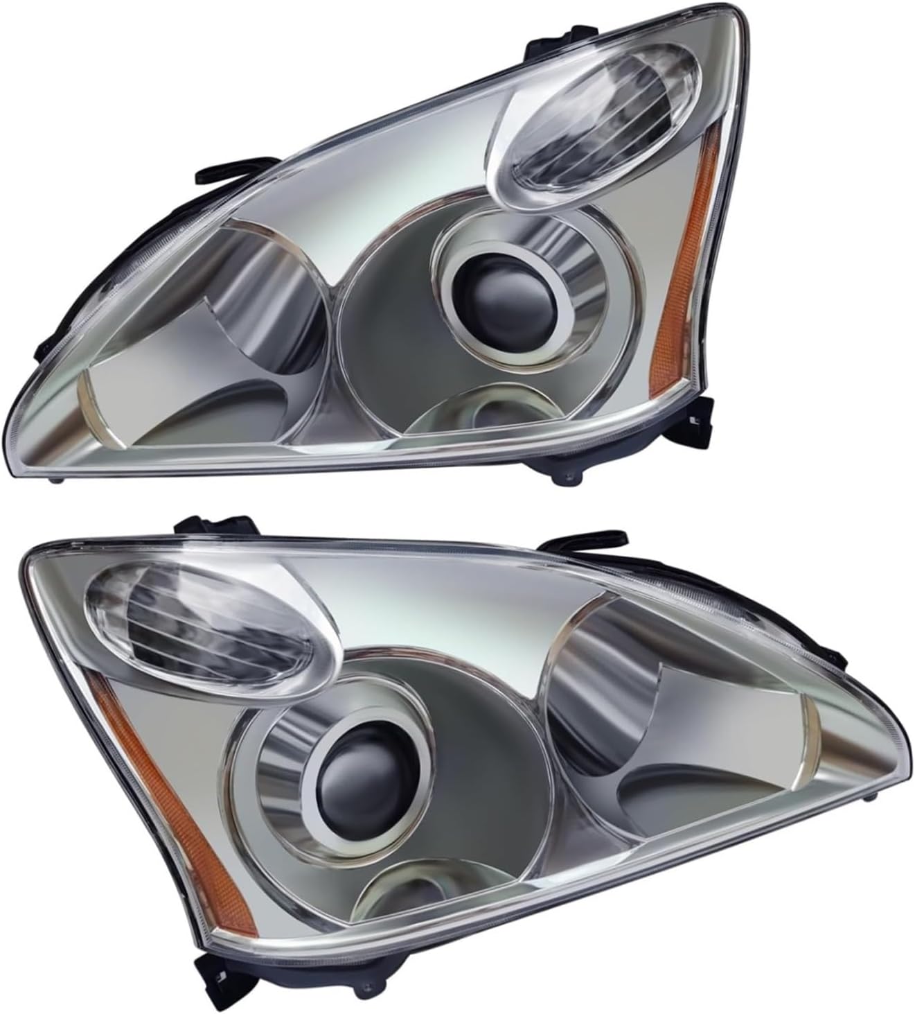 HID Assembly for 2004-2009 for Lexus RX330 HID Model Replacement Headlamp Front Pair Set