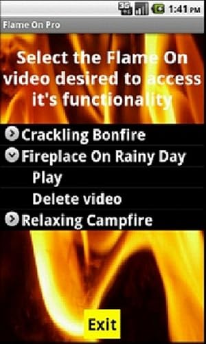 Fireplaces And Campfires App - 42 Relaxing Fireplace And Campfire Videos To Choose From And Play On Your Mobile Device #TOP1