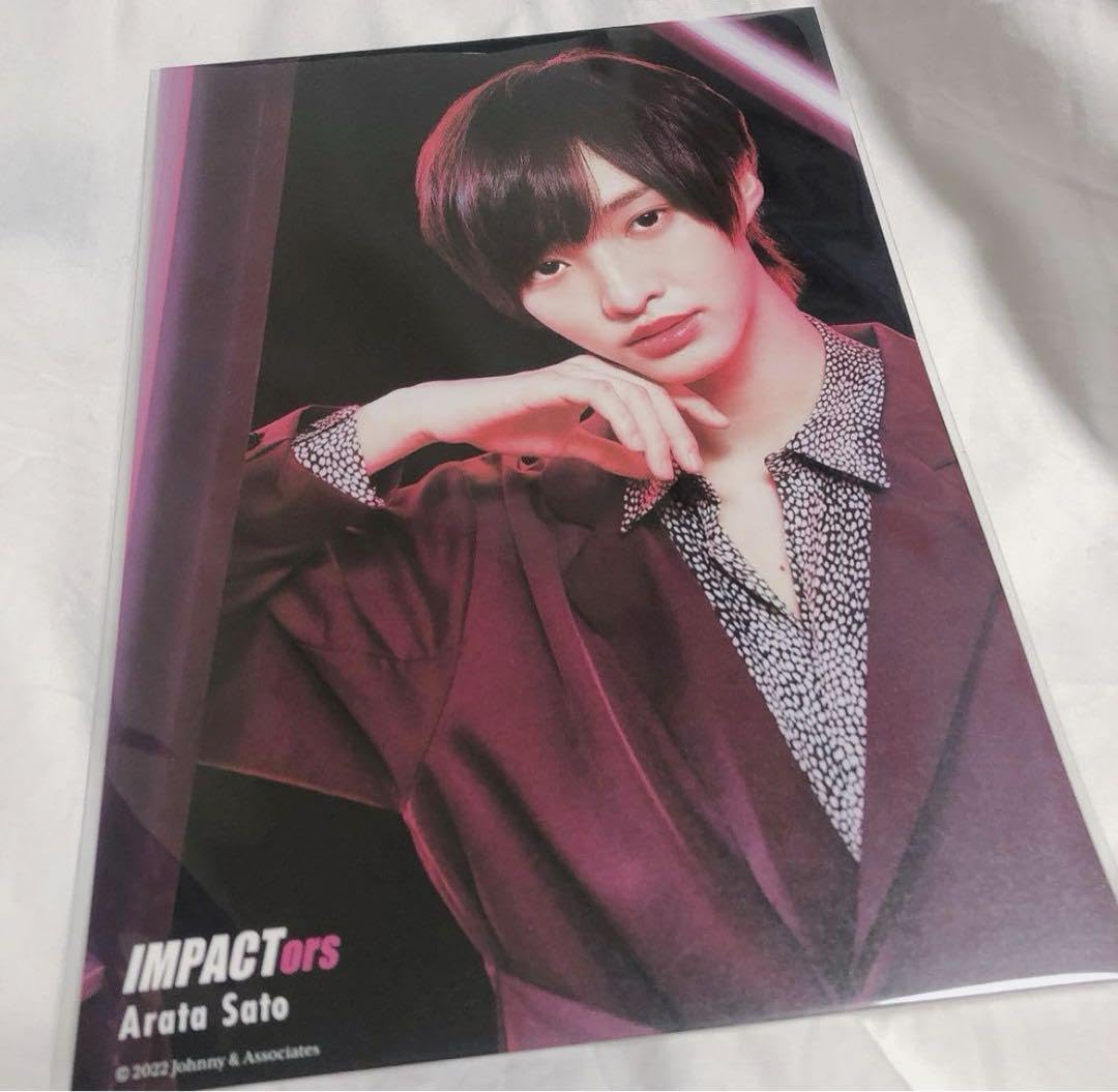 Amazon.co.jp: IMPACTors IMP. 佐藤新 クリアファイル フォトカード