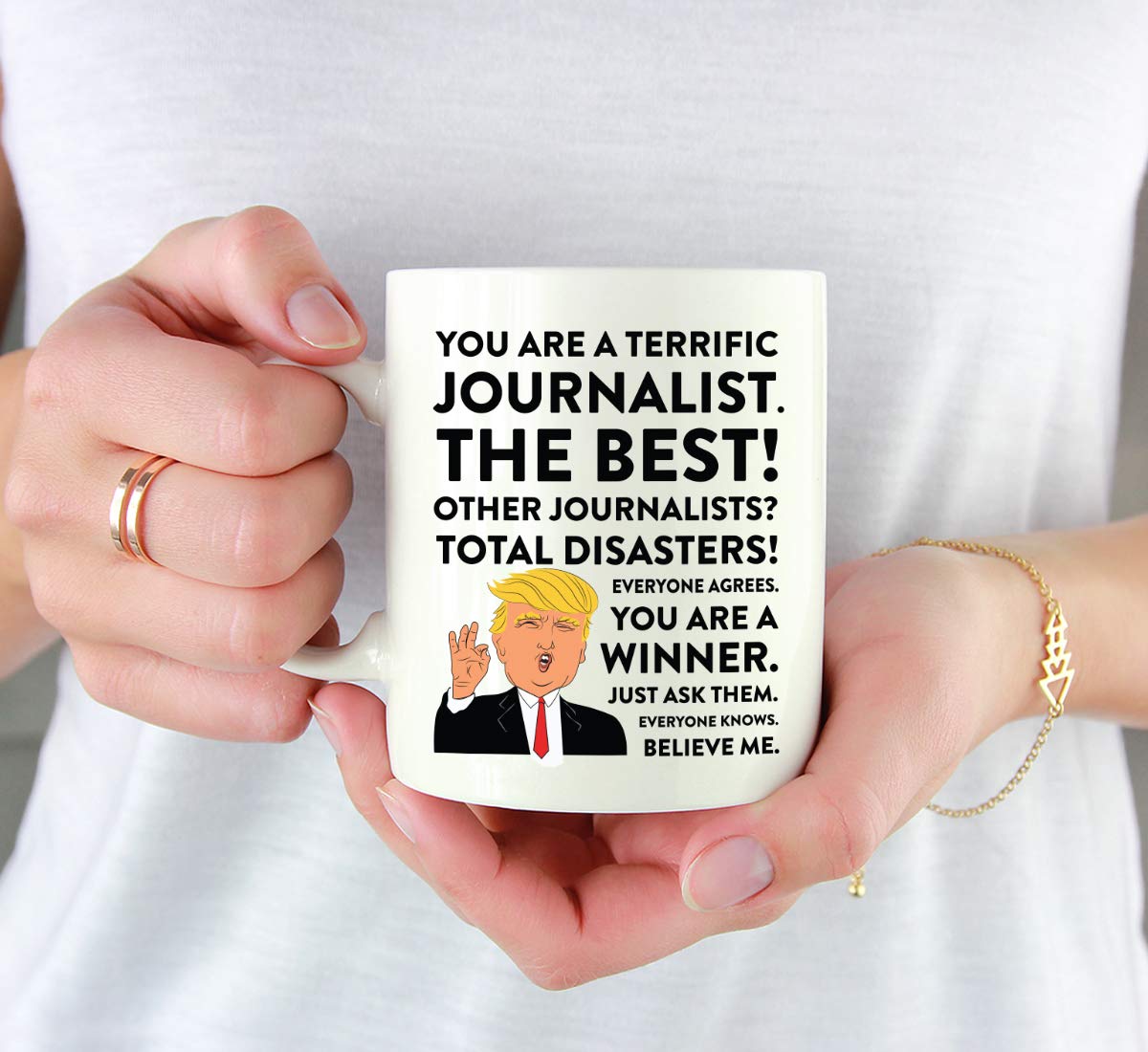 Andaz Press "Impeach President Donald Trump" Funny 11oz Coffee Mug - Gift For Democrats, Political Humor