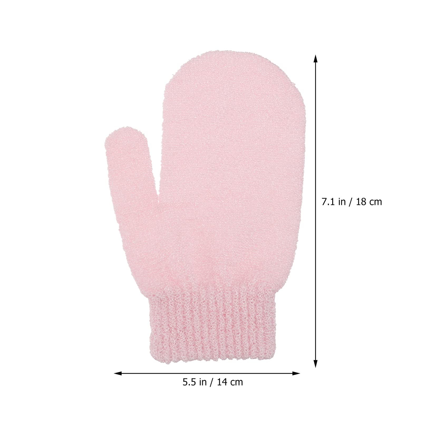 FRCOLOR 16Pcs Cera Corpo Riscaldato Guanto Massaggi Cellulare Spugna Pelle Luffa Lavaggio Mano Spa Scrubber Adulto Massaggio Addensato Esfoliante Detergere Bagno Guanto Doccia Comodo
