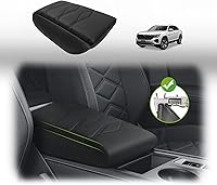 Vista 59 de Muslogy Funda para reposabrazos de consola central apta para Chevy Silverado/Tahoe y GMC Sierra/Yukon 2007-2013, cómoda almohadilla