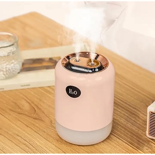 Double spray nozzle air atomizer home fogger mist USB ultras