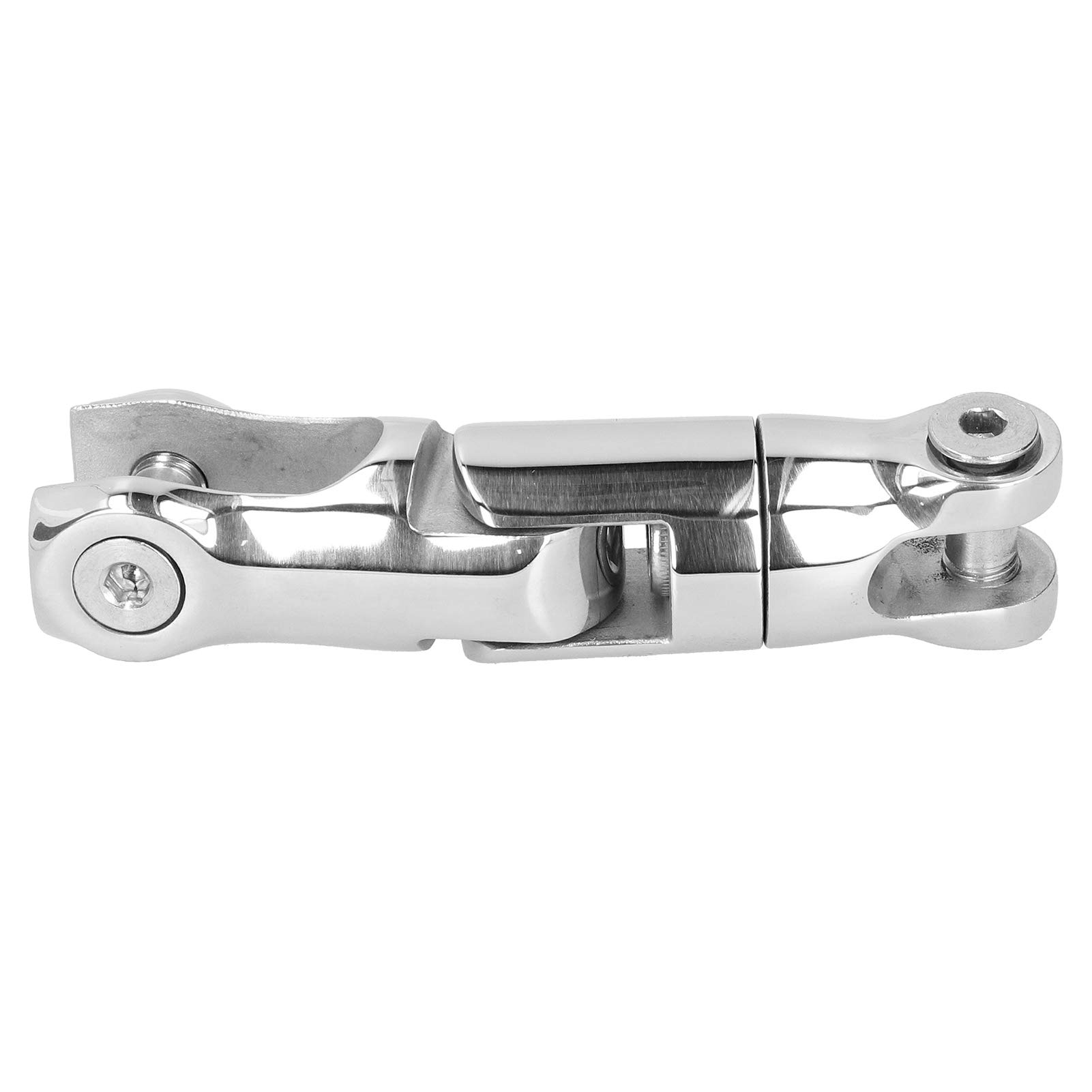 Generic Conector Giratorio de Ancla para Barco, Acero Inoxidable 316 Duradero para una Fácil Recuperación del Ancla, Cadena de 10 a 12 Mm, Adecuada para Hardware Marino
