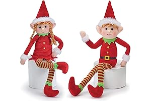 Bendable Christmas Elves: Perfect Holiday Decor