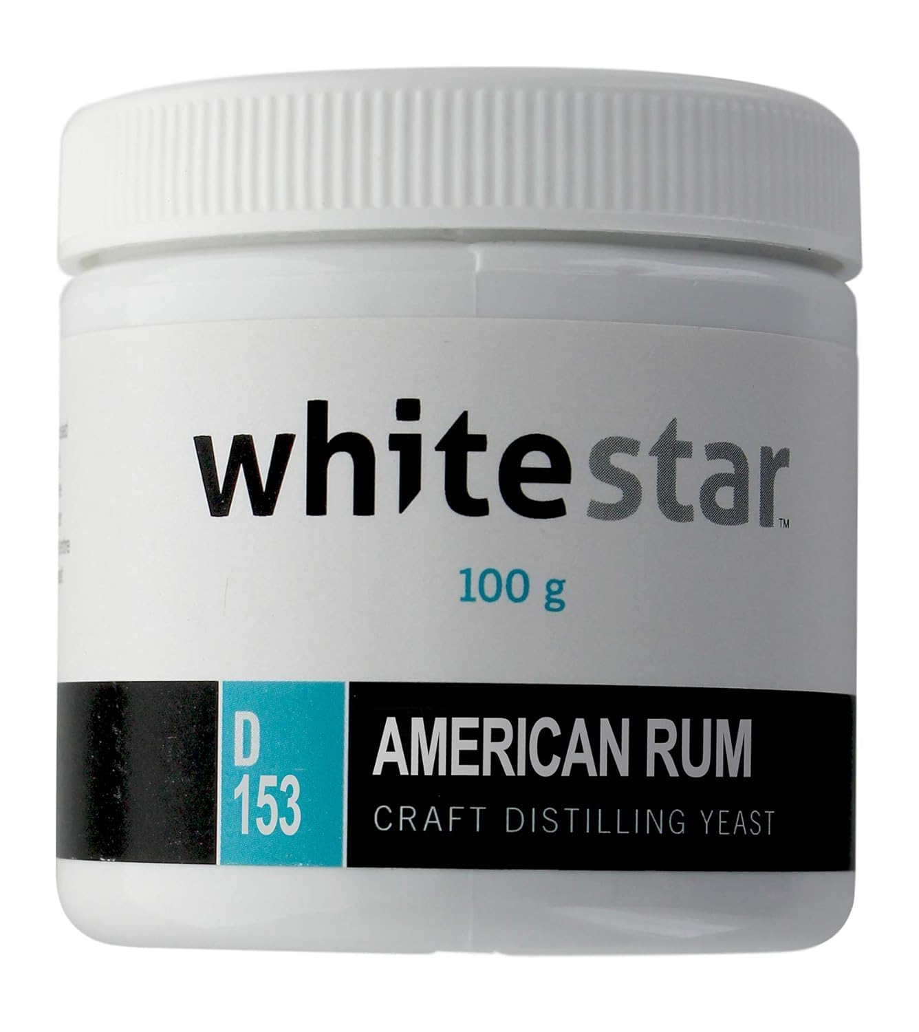 White Star Levadura destiladora artesanal (ron americano, 100 gramos)