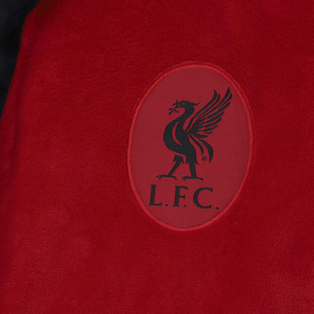 Liverpool FC Officiel - Robe de Chambre à Capuche - Polaire - Homme