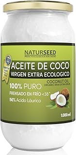 Anuncio patrocinado: Naturseed Aceite de coco - Virgen Extra Organico, Ecologico - Puro, Natural - 1000ml - Para el Cabell...