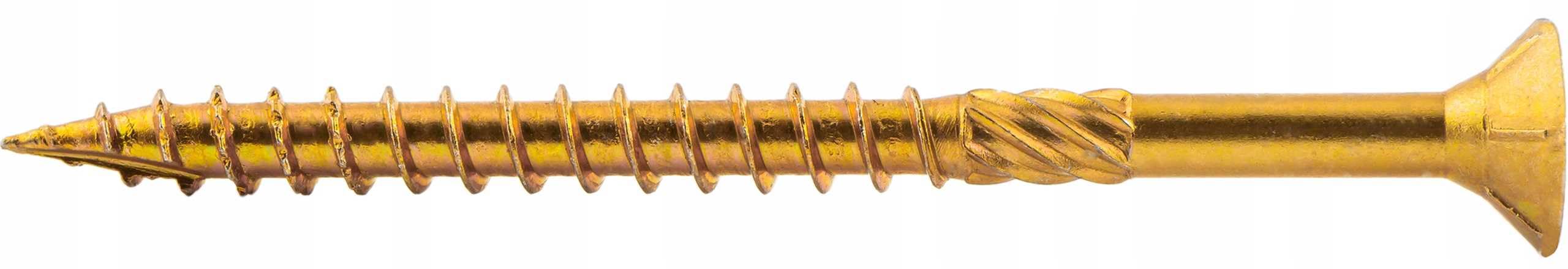 KLIMAS Tornillos de cabeza avellanada TX30, 100 unidades, 6,0 x 260 mm, todos los tamaños