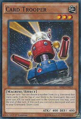 Amazon.com: YU-GI-OH! - Card Trooper (SR02-EN023) - Structure Deck: Rise of  The True Dragons - Edition