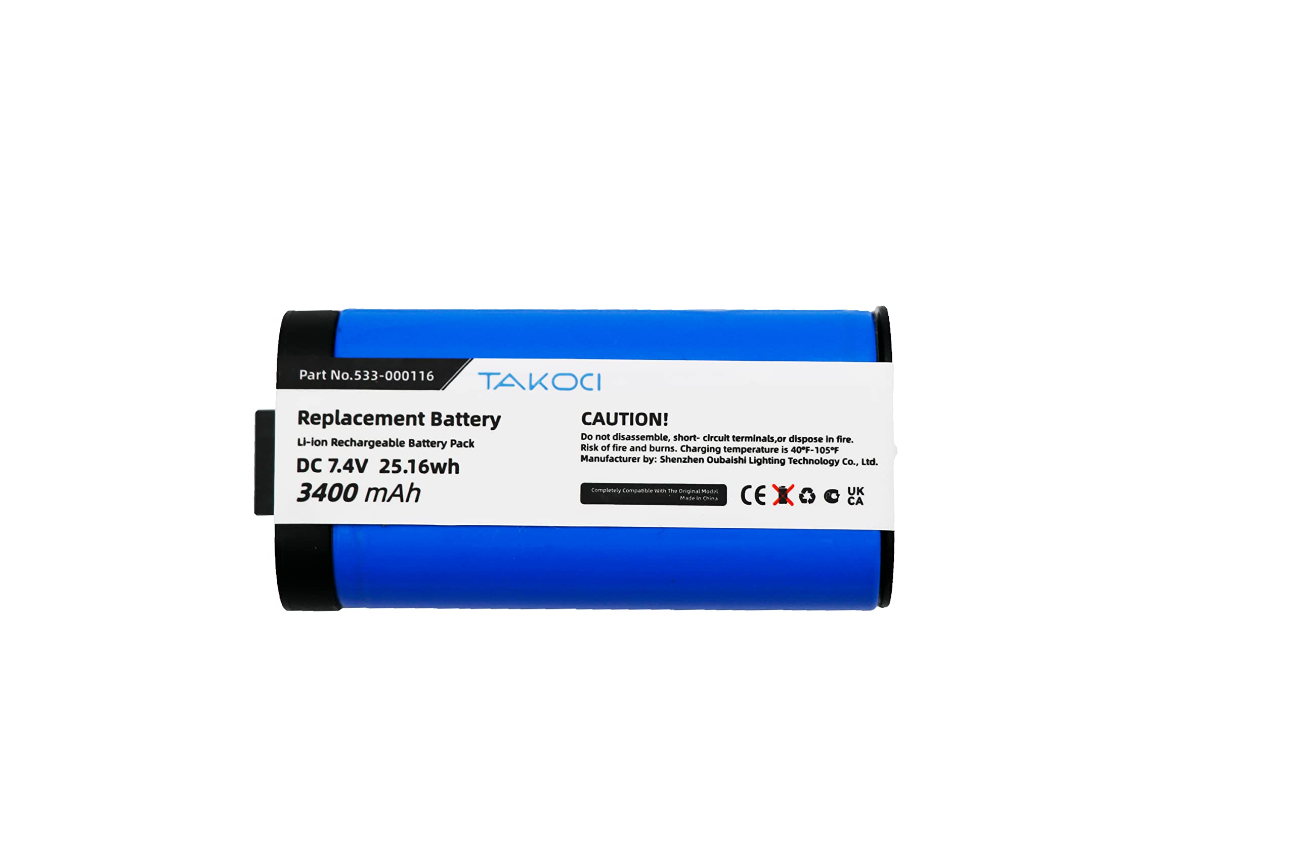 Batterie Cameron Sino 3400mAh - Type 533-000146 Pour Logitech Megaboom 3