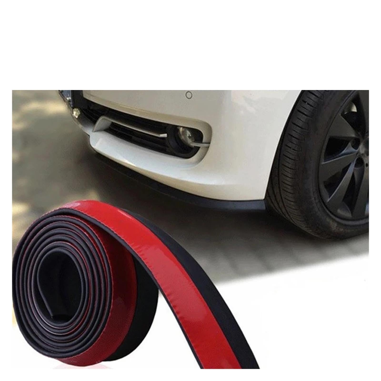 Autocollant Protecteur Pare-Chocs en Caoutchouc, lèvre Avant, 1M/2.5M