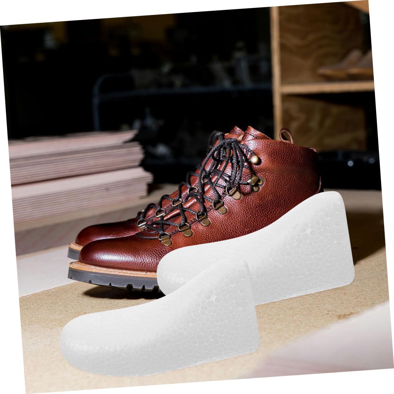 10 Pares de Insertos de Espuma Ligeros para Tacones Altos, Plantillas Acolchadas para Zapatos, Manteniendo la Forma del Calzado en Uso Diario