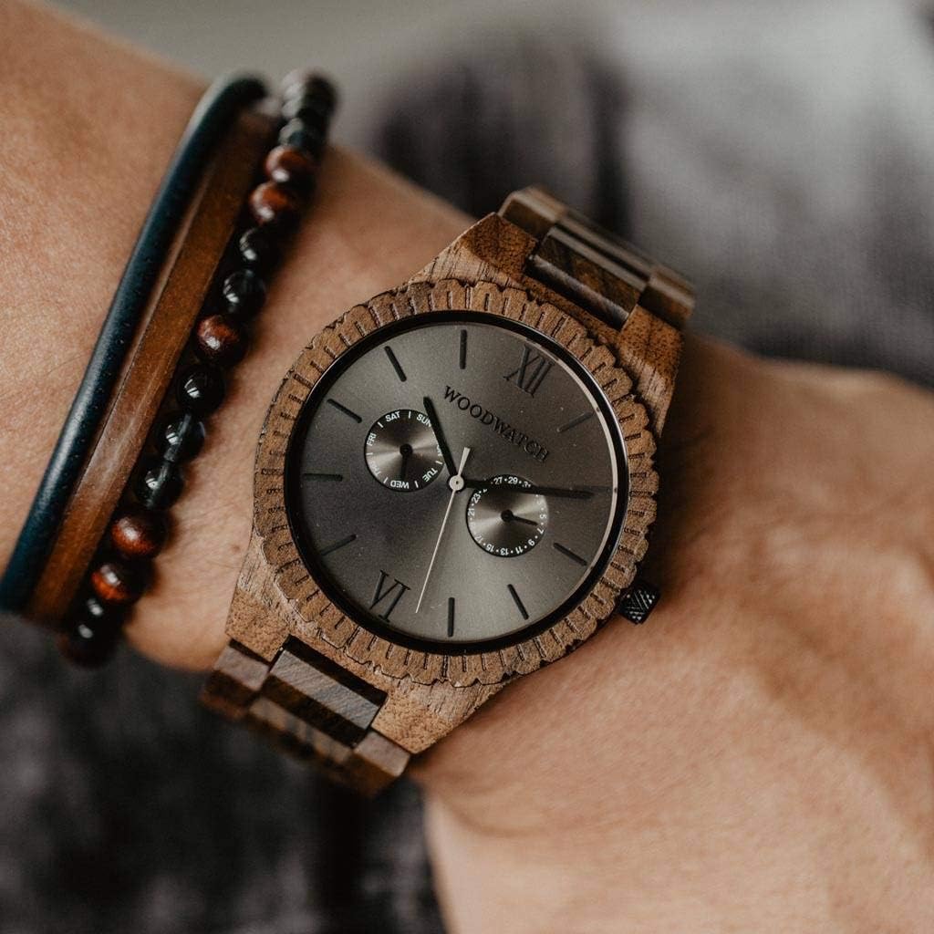WoodWatch Urban Jungle | Orologio in legno uomo da polso premium | Wood  watch for men | Orologio resistente e antispruzzo : Amazon.it: Orologi