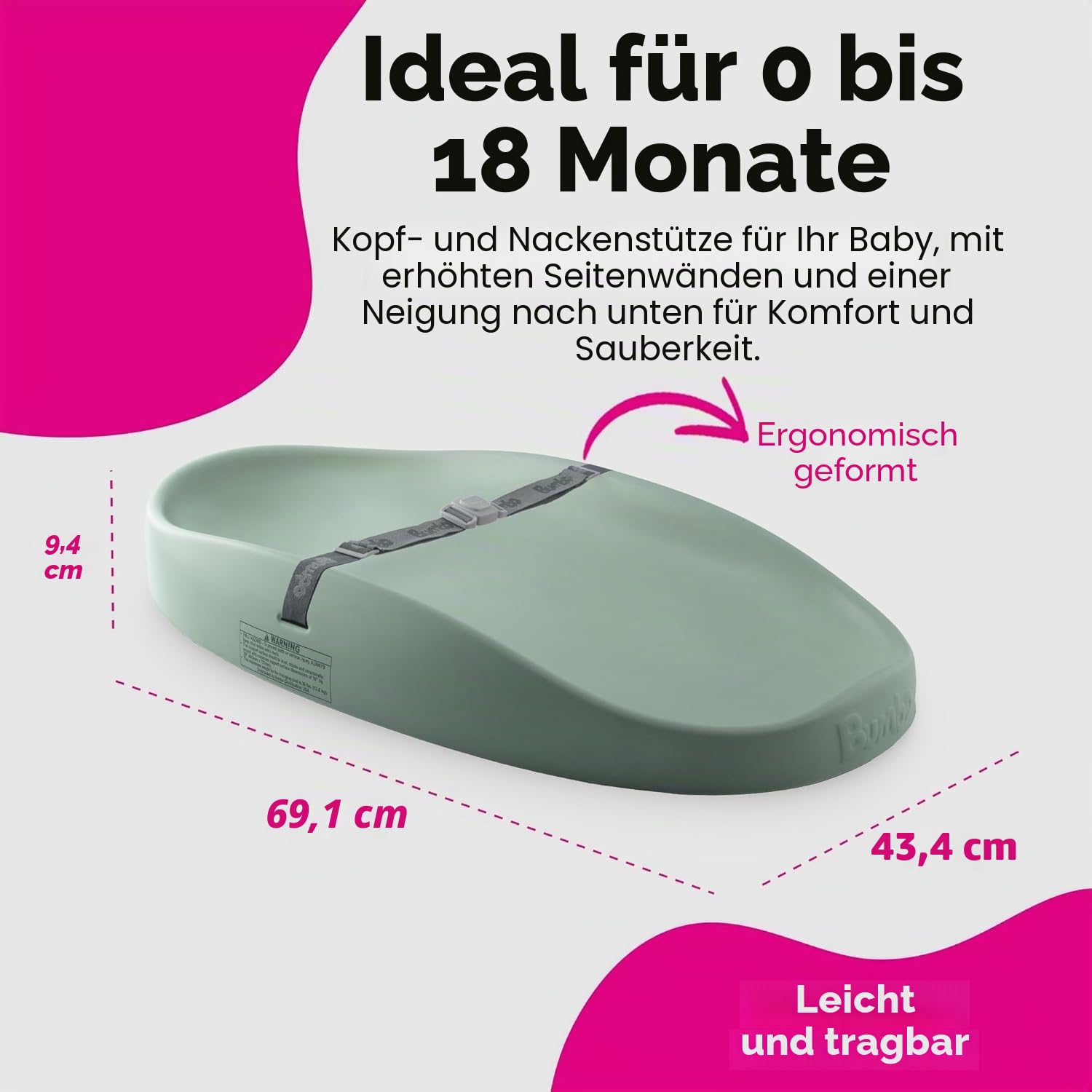 Bumbo Wickelunterlage Hemlock