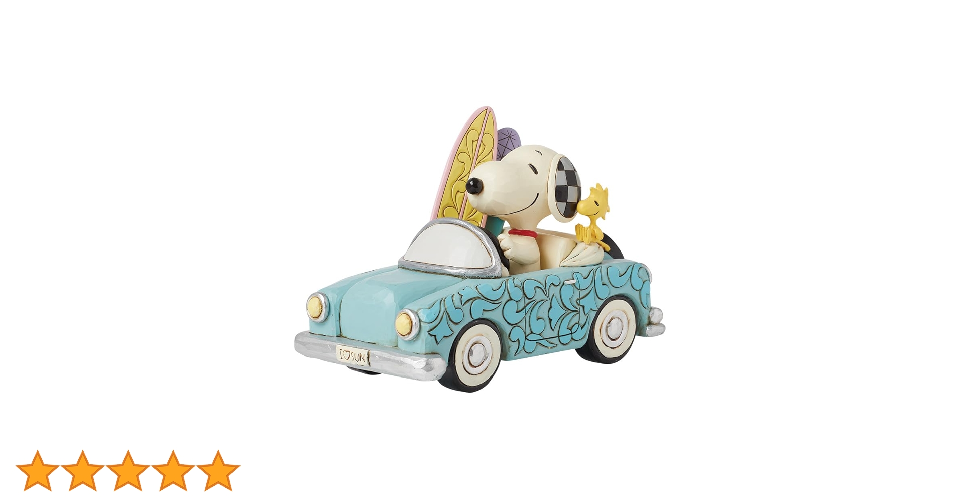 新品未使用 ジムショア ジムショアカーサーフィン PEANUTS スヌーピー Amazon.co.jp: JIM SHORE スヌーピー&ウッドストック カー