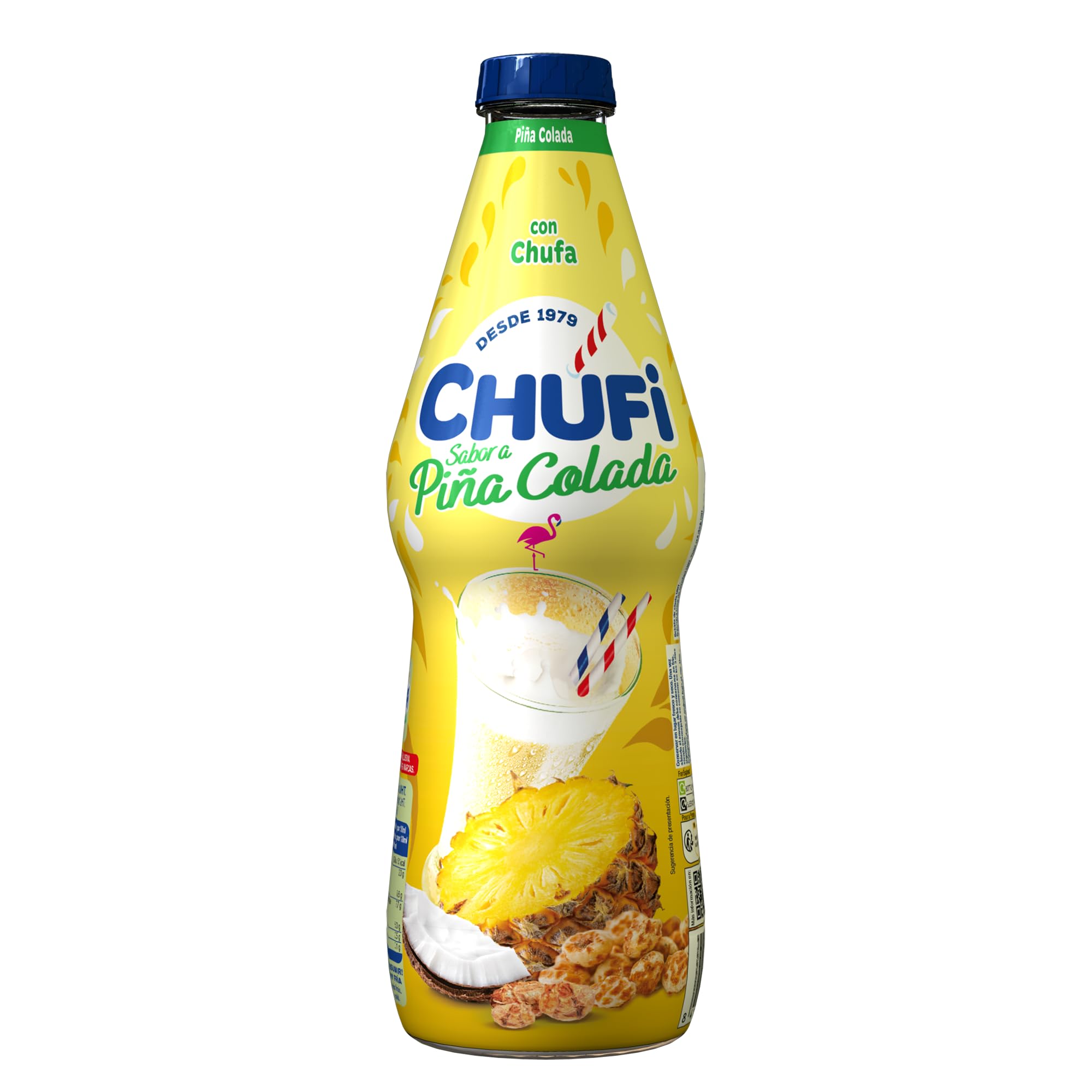 Chufi Horchata Piña Colada 1L - Bez Laktozy, Bez Glutenu, Wegański