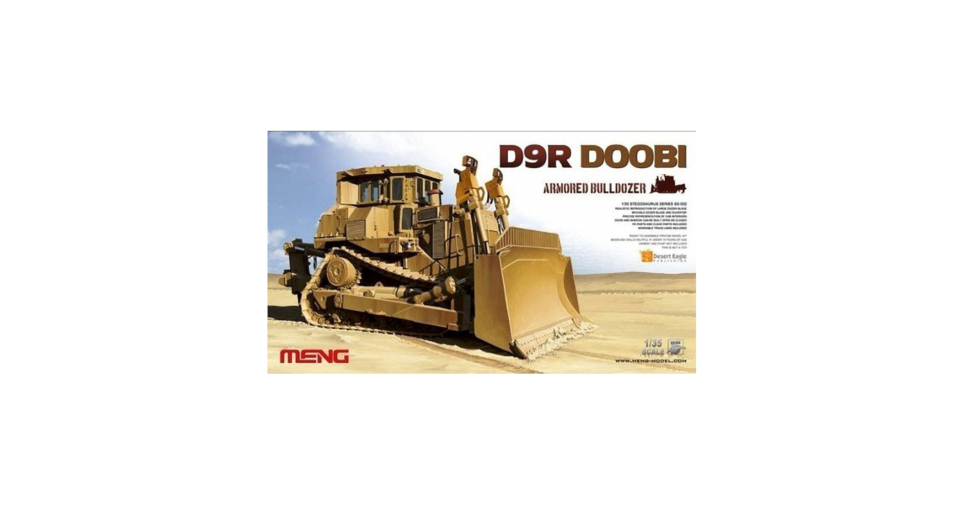 Amazon.com: MENG SS-002 D9 R Armoured Bulldozer kit, Model