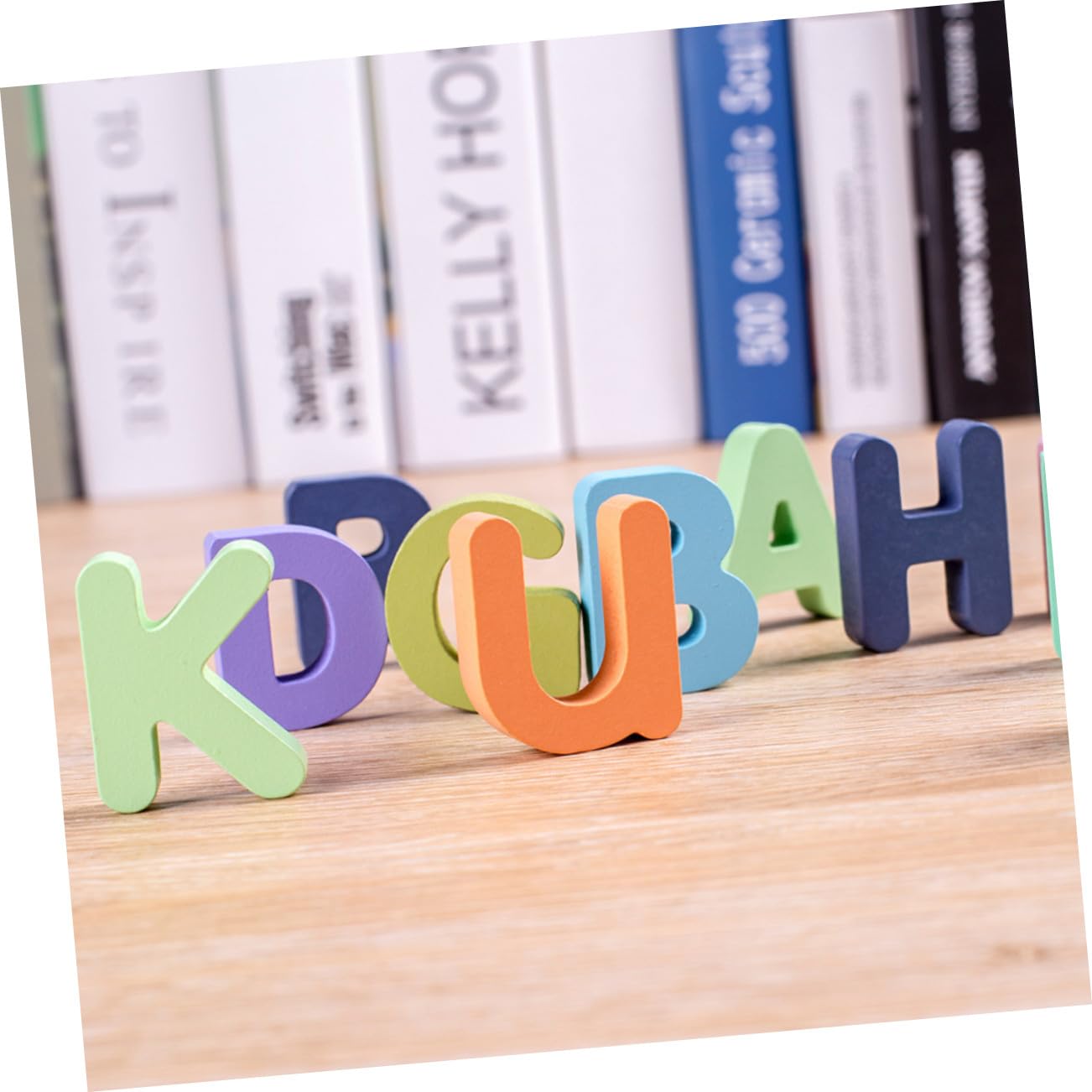 iplusmile Bloques Letras y Números para Rompecabezas Educativo de Letras Mayúsculas y Números para Reconocimiento Infantil y Desarrollo Temprano Juguete Montessori para Bebés y Pequeños