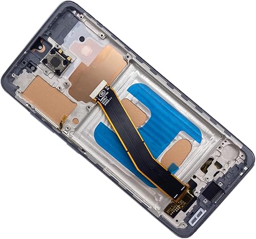 Miniatura 5 de LNONLS Conjunto de pantalla LCD de repuesto para Samsung Galaxy S20 5G G981U OLED Touch Digittizer pantalla con marco S20 5G 62 G981U G981B negro