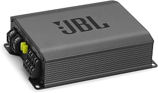 JBL Stage GT 60041 Car Hifi Autoradio Verstärker 1240W Max 90W RMS von Harman Kardon - Class-D 4 Kanal Endstufe Auto, mit HPF & LPF Filter für Front/Rear Setups Oder 2+1 Kanal Gebrückt mit Subwoofer