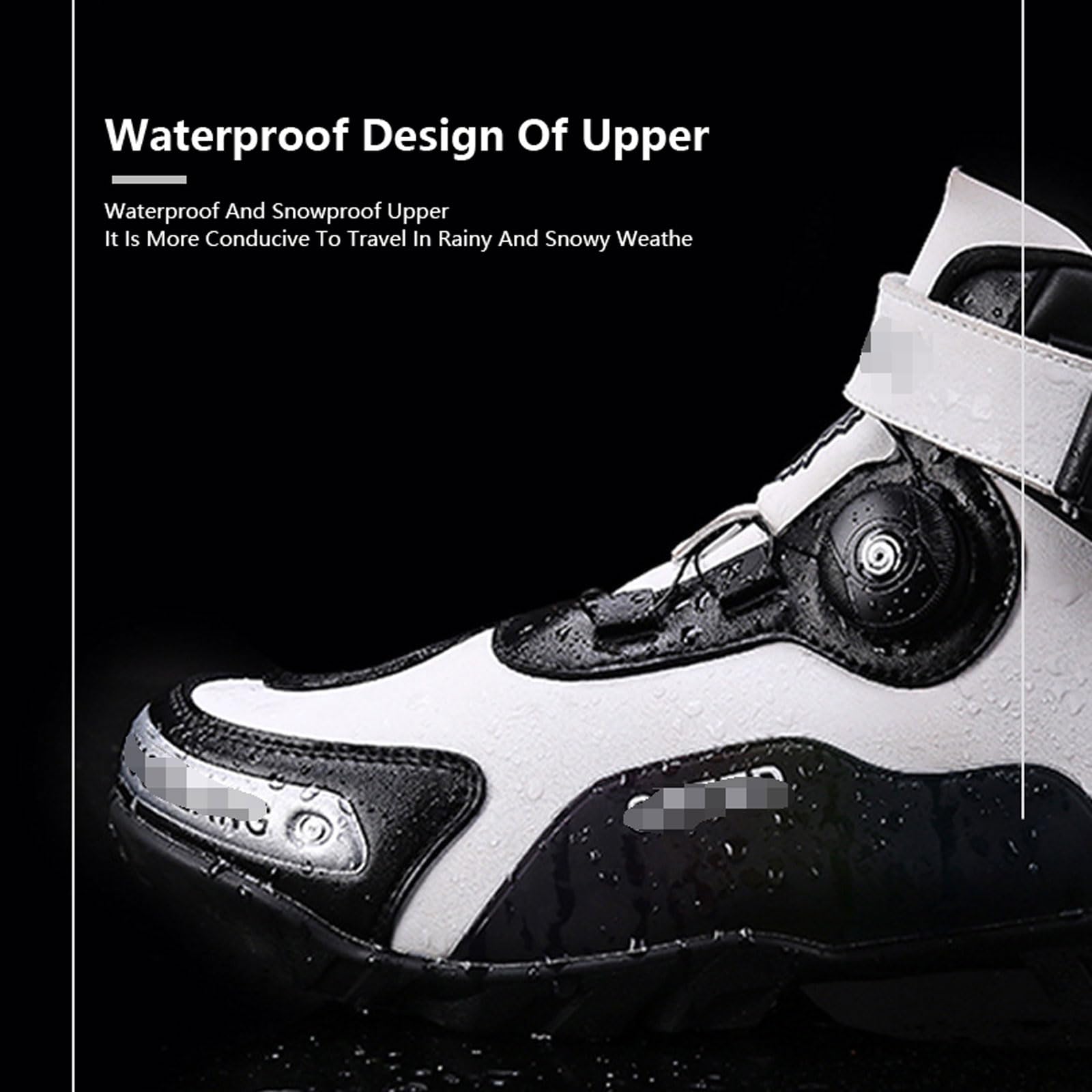 Botte Moto Cross Chaussure Moto Femme Chaussures De Protection De Motocross AntidéRapantes Respirantes Semelle en Caoutchouc ComplèTe Homme Et Femme