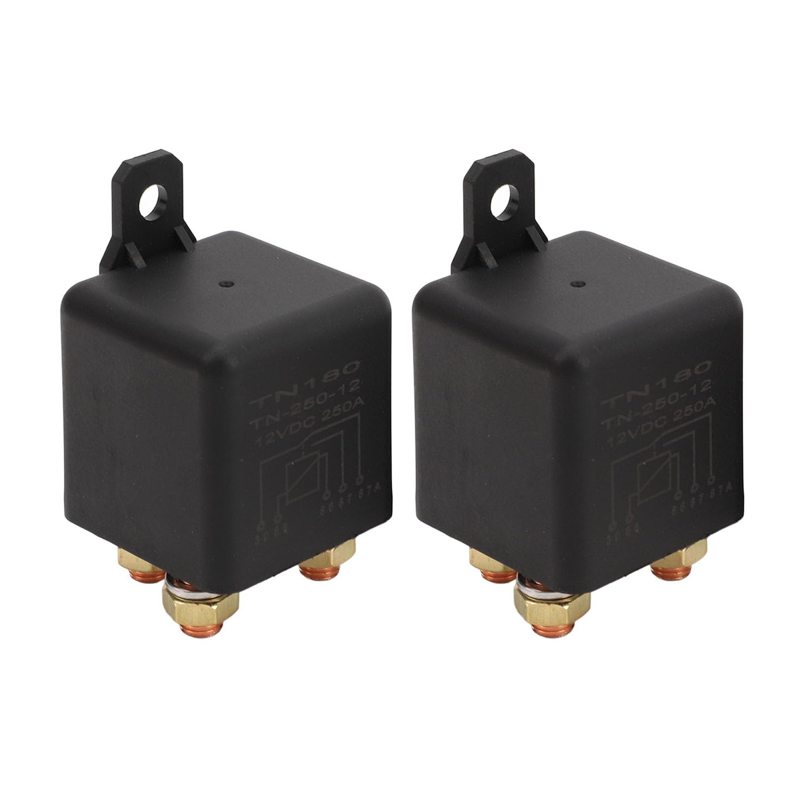 Relé automotriz 5 pines 250 A para sistemas 12V 24V