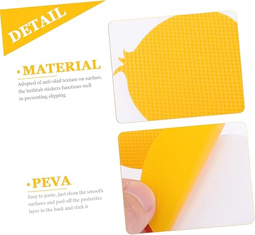 Miniatura 7 de Zerodeko 1 juego de calcomanías adhesivas antideslizantes para bañera, calcomanías antideslizantes para bañera, hojas adhesivas para niños, cinta de