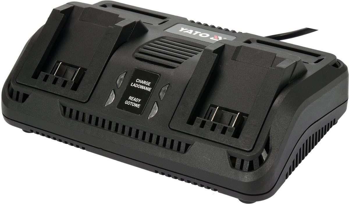 YATO Cargador de batería de Coche para Coche Camiones Moto Batería Hasta 2.0Ah Batería Hasta 3.0Ah Batería Hasta 4.0Ah Batería Hasta 6.0Ah YT-82849