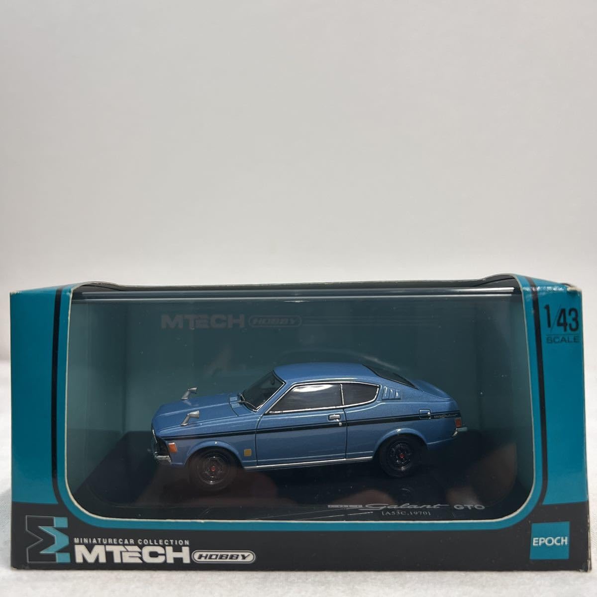 Amazon | FS限定 MTECH 1/43 MITSUBISHI Galant GTO Blue A53C 1970年