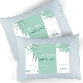 Kit 2 Travesseiros TRP Imports Select Luxo Fibras Importada E Antialérgica