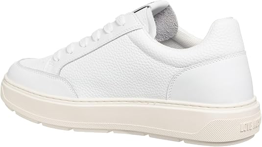 Amazon.com | Love Moschino Women Sneakers White 10 US | Fashion