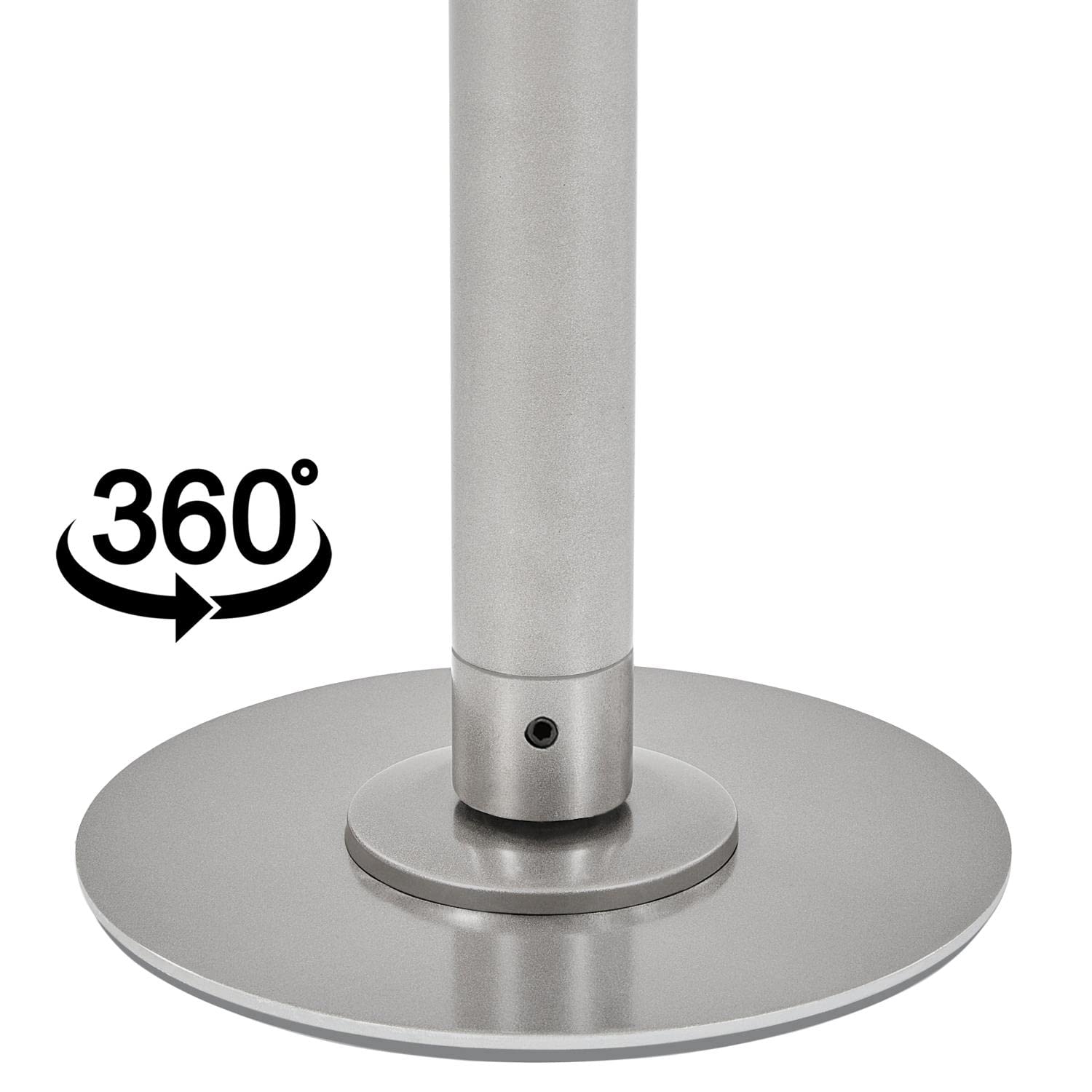 Yaheetech Palo Pole Dance da Ballo in Acciaio Regolabile in Altezza 225-274,5 cm Barra Pole Dance per Interni Esercizi di Fitness Club Feste