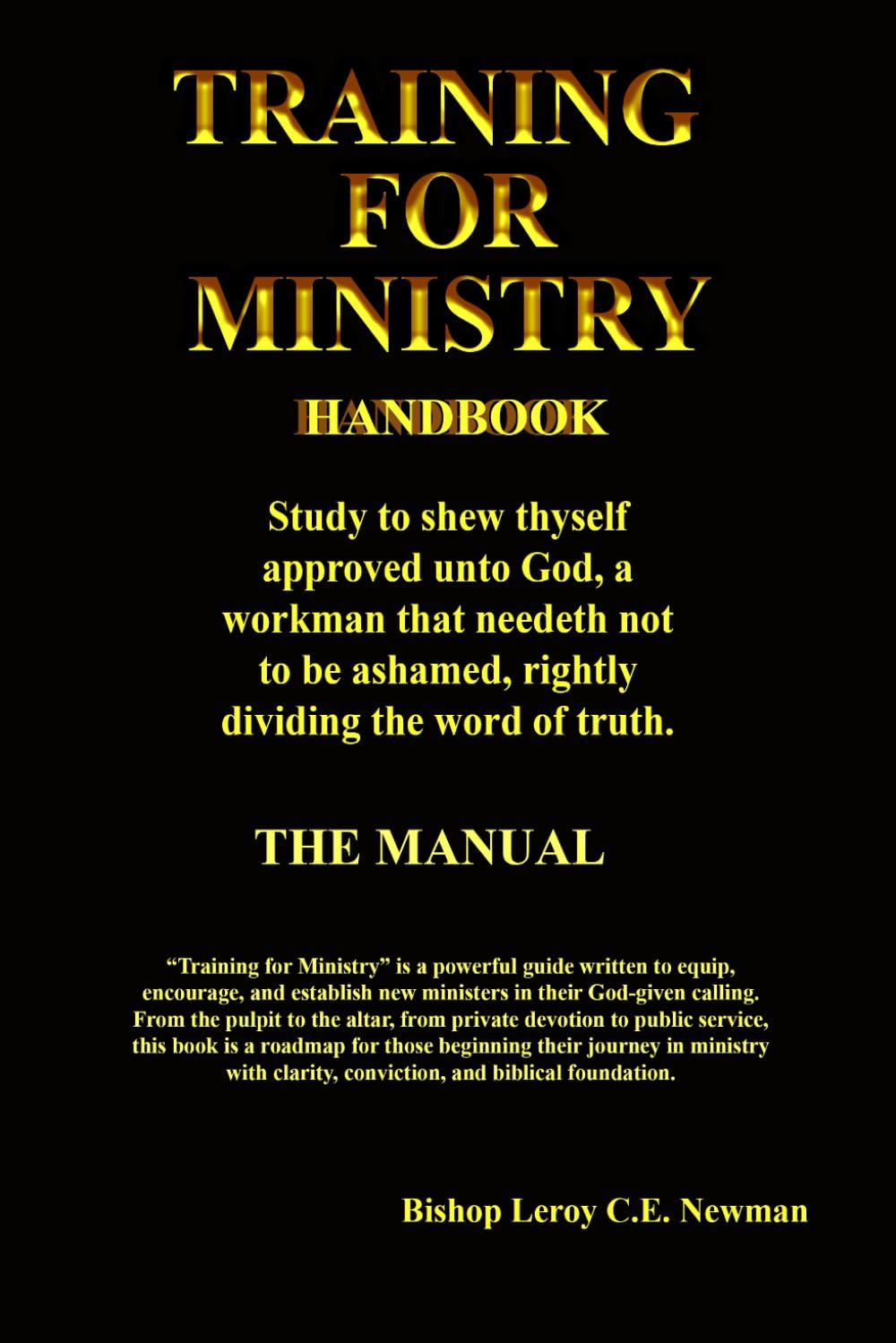 TRAINING FOR MINISTRY HANDBOOK
