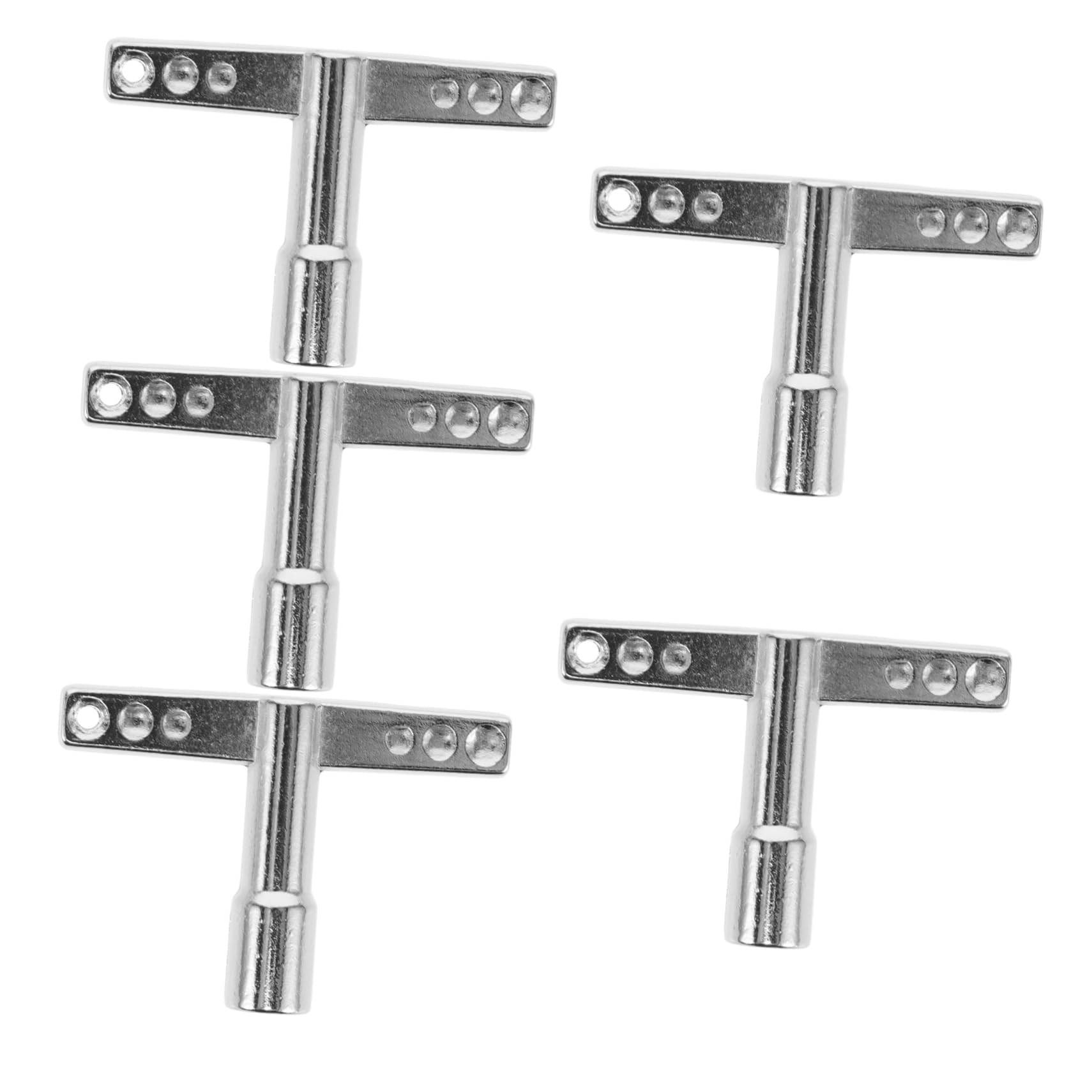 GOOHOCHY 5pcs Drum Tuner Key Drum Tuning Gauge Drum Wrench Tool for Drum Set Repair